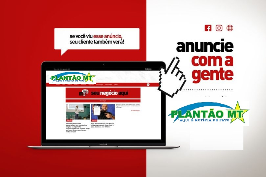 Anuncie no portal mais acessado do estado