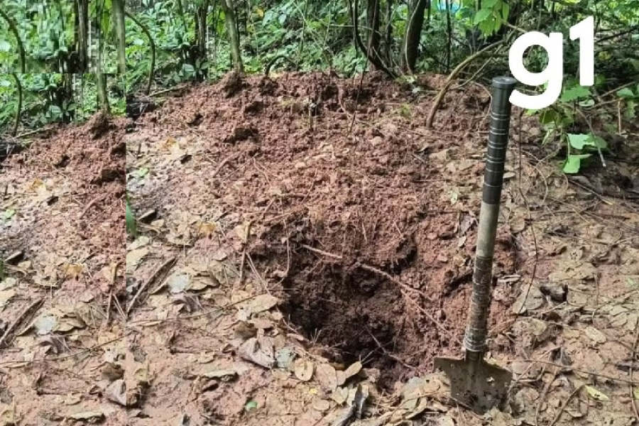 Em Rondonópolis, perícia identifica um dos três corpos encontrados enterrados em Cemitério clandestino